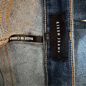 Risen Jeans Blue Denim